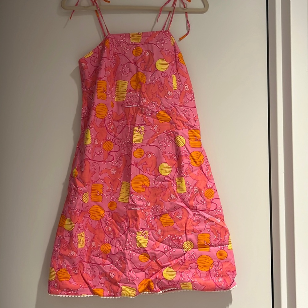 EUC Vintage Lilly Pulitzer Dress with Monkeys